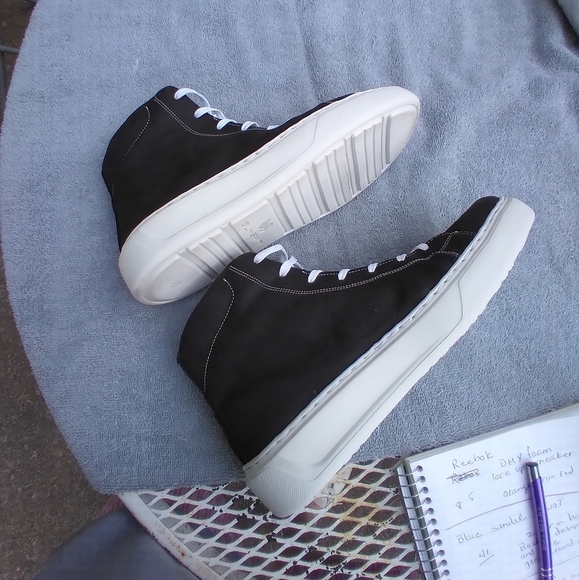 BLKSWN black high top sneakers - Picture 6 of 8